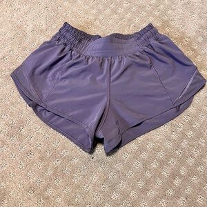 Lululemon Athletica Purple Athletic Shorts Lightweight Design